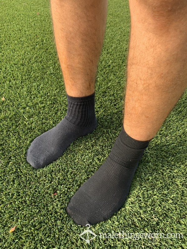 Smelly Worn Black Socks