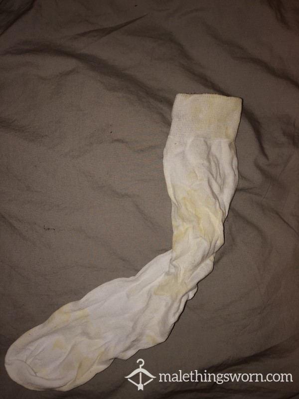 Cumsock And Video Of Me Cumming On It