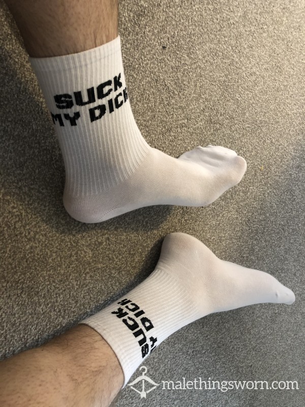 Socks - SUCK MY DICK photo