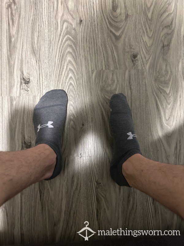 [SOLD] Used Dark UA Socks Waiting To Be Customized