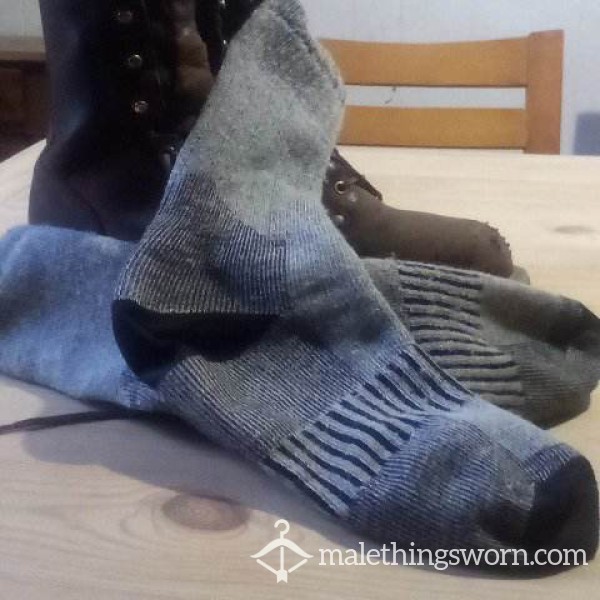 Socks Worn In Work Boots