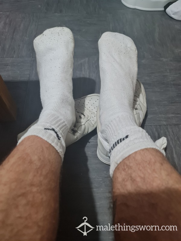 Socks Worn Through A 4 Hour Intensive Training Session
