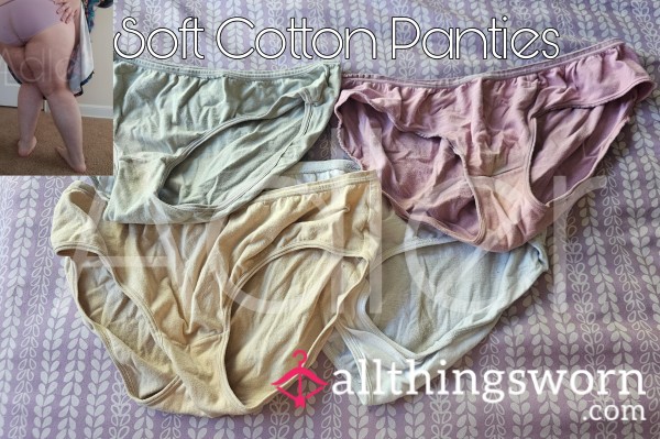 Soft Cotton Panties!