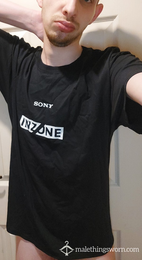 Sony Inzone Black Gym T-shirt