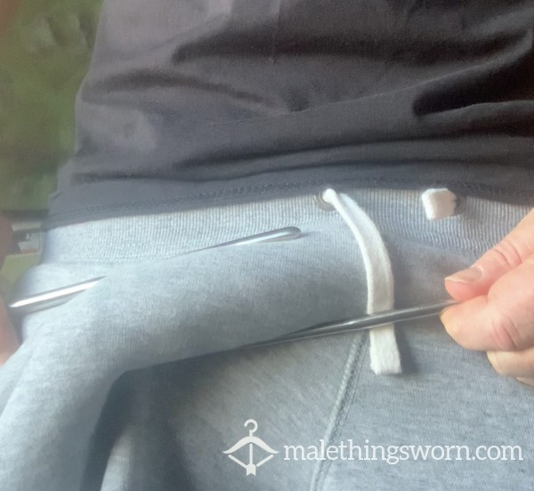 Sounding My Hard Cock With An 8mm Rod