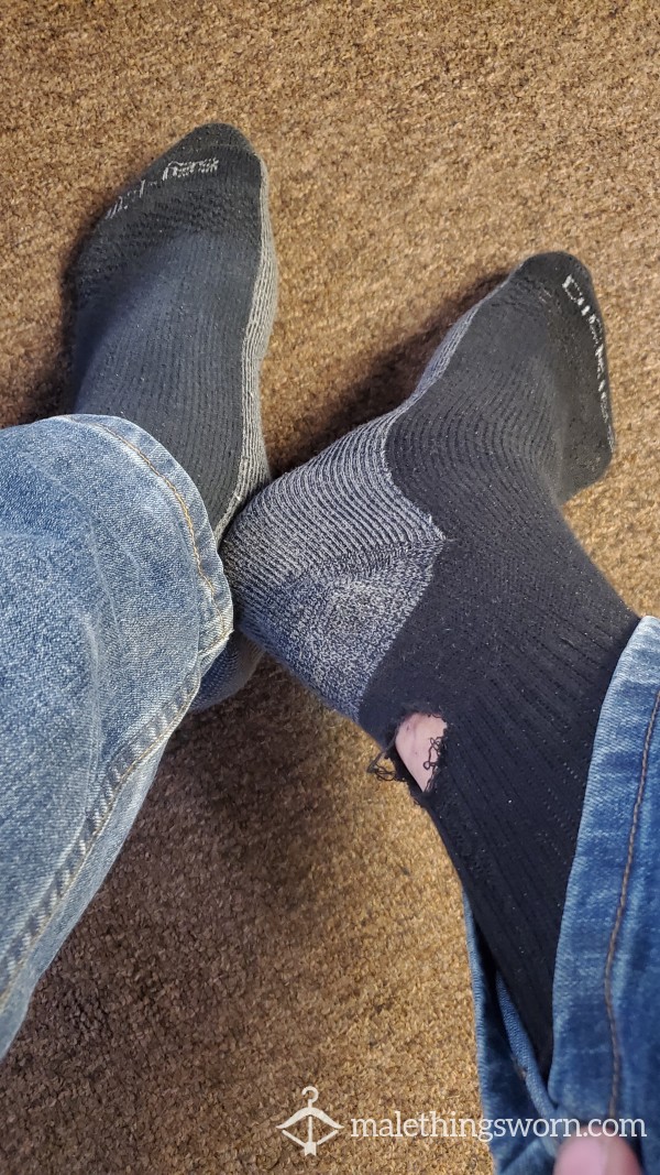 Special Offer - Be The First To Smell My Stinky Black Crew Socks