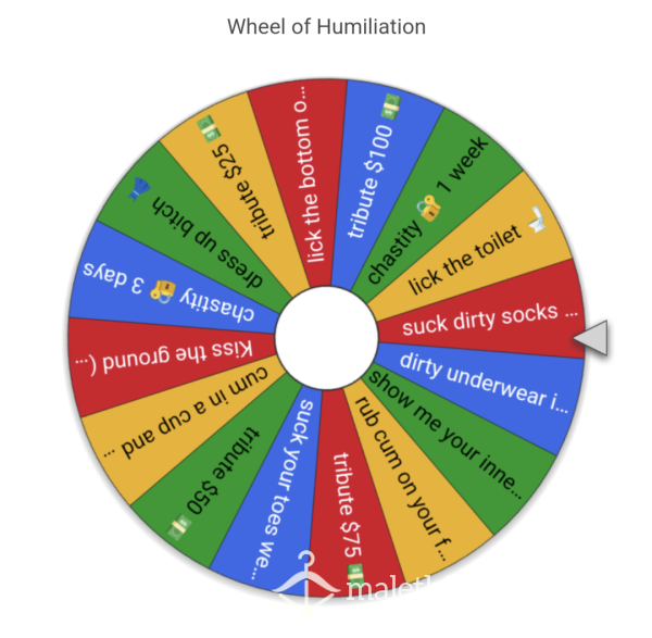 Spin Daddy's Wheel Of Humiliation