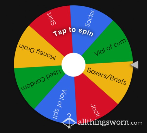 Spin For A Custom Item! Everyone Wins!