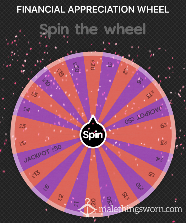 🤑🫰💷 Spin, Spin, SPIN - Man-Cub - Wheel Of Financial Domination 🤑🫰💷