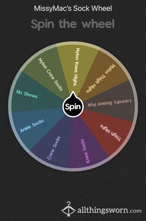 Spin The Wheel - Socks