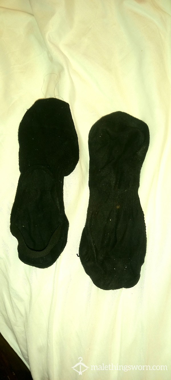 Stinky Black Trainer Socks