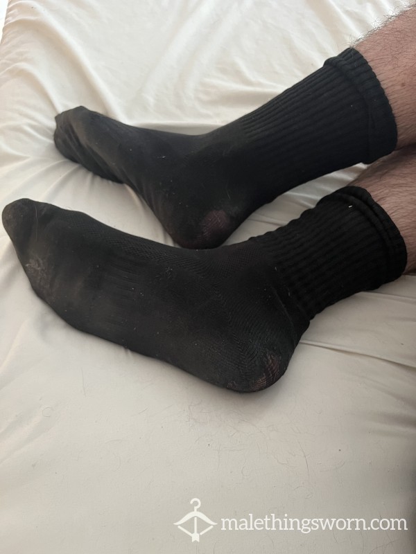 Stinky Black Work Socks