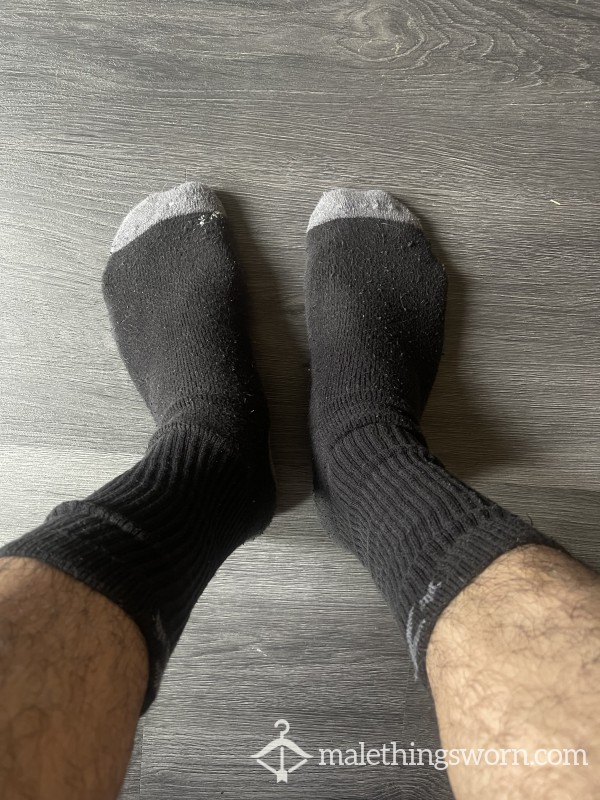 Stinky Large Black Socks