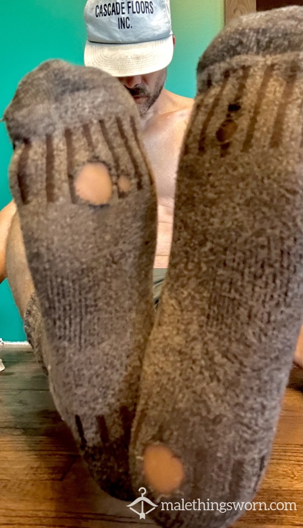 Stinky Wool DICKIES Work Socks With Holes