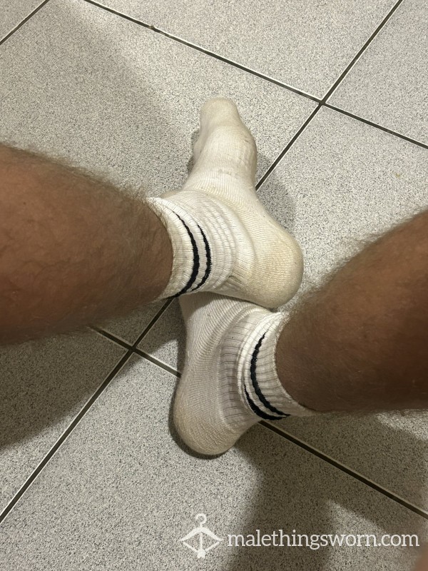 Straight Guys White Socks