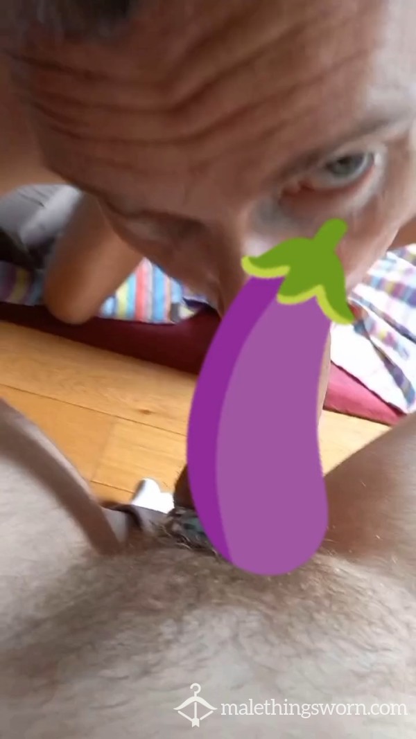 Sub Sucking My Cock And Eating My Ass