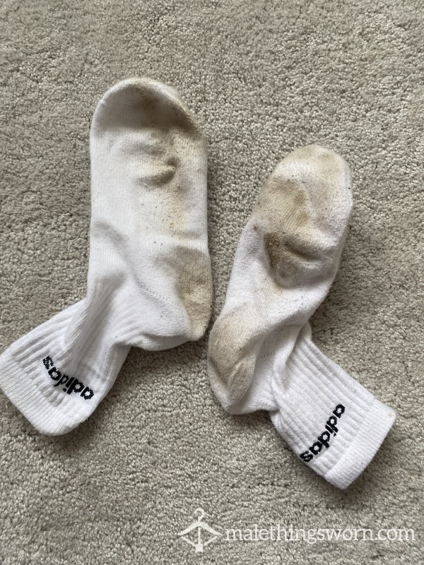 Super Dirty Stinky Adidas Socks