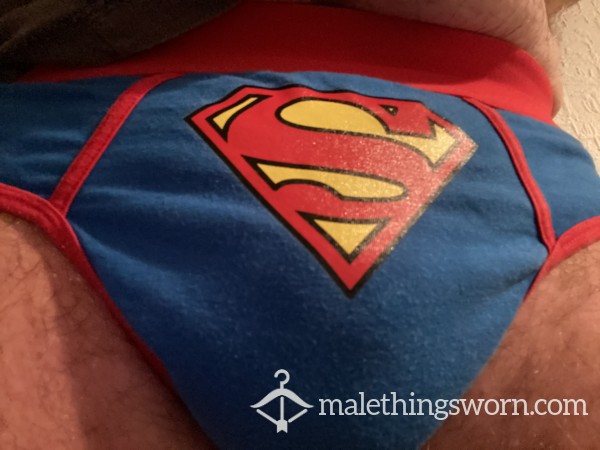 Worn Loads, With And Without The Cape. Lovely To Wear. Come On Supermen, Buy These Off Me !