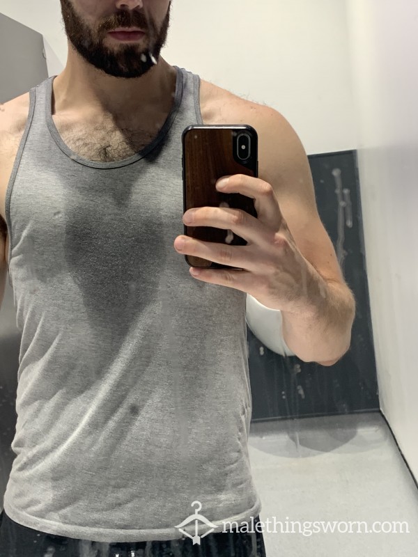 Sweat Drenched Gym Vest