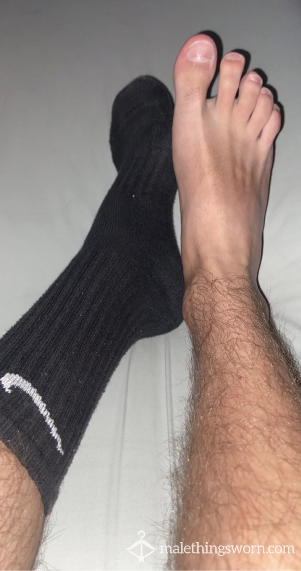 SWEATY Black NIKE Socks