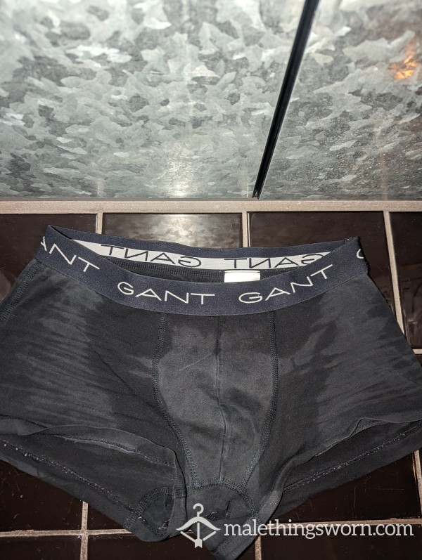 Sweaty Black Well Worn Gant Boxers