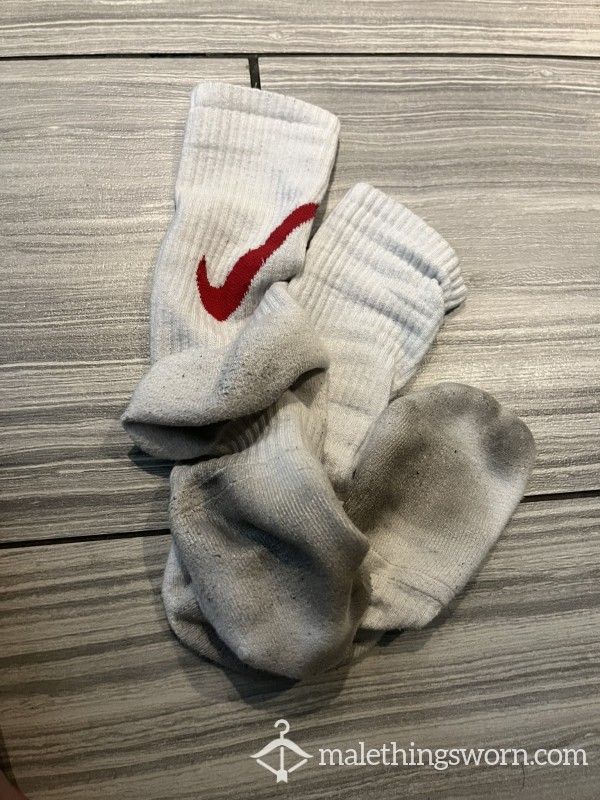 Sweaty Damp Gym Socks