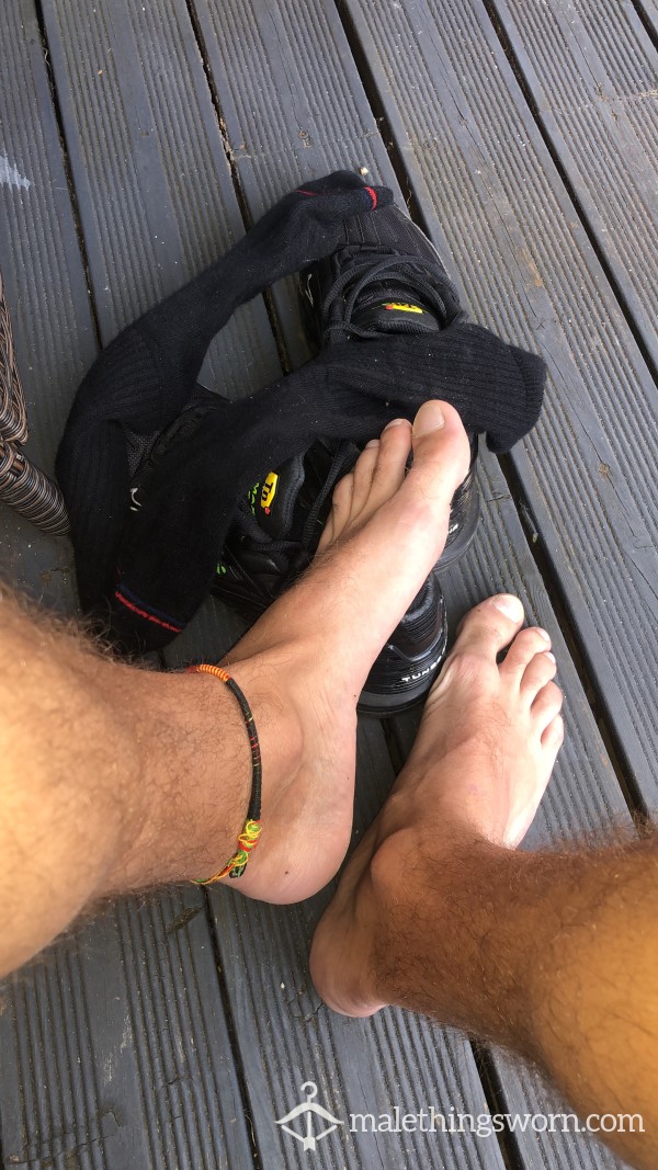 Sweaty Feet Trainers And Socks