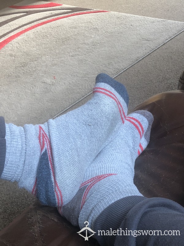 Sweaty Grey  Socks