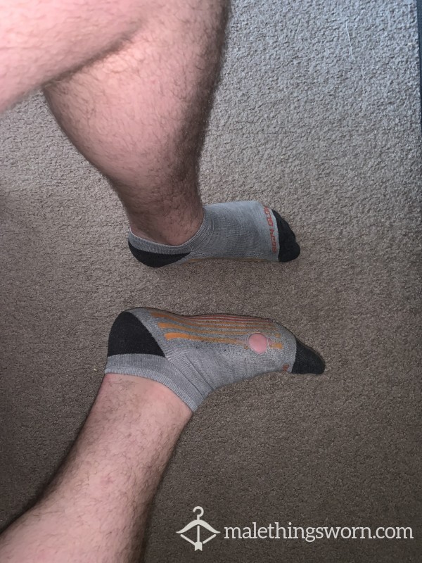 Sweaty Gym Socks With Holes