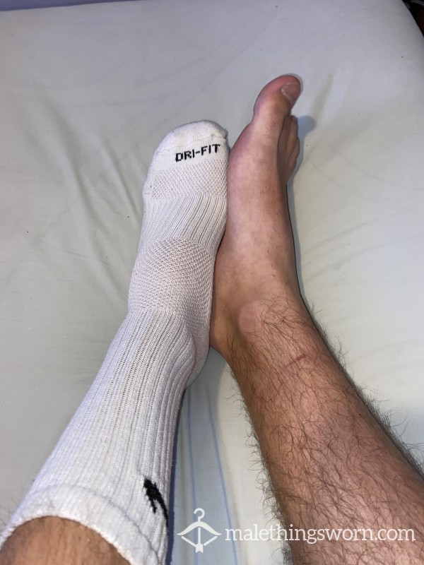 SWEATY Nike Socks