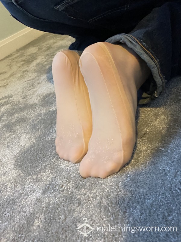 Sweaty Nylon Pop Socks (48 Hours Wear)