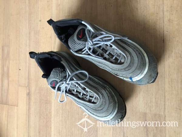 Sweaty Running Shoes Nike Air Max 97 photo