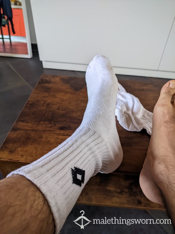 Sweaty Smelly White Socks