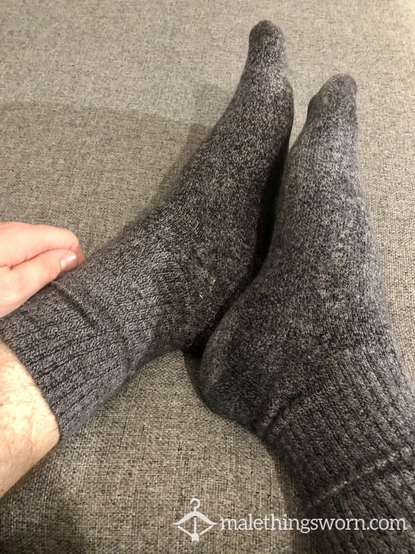 Sweaty, Stinky Grey Socks