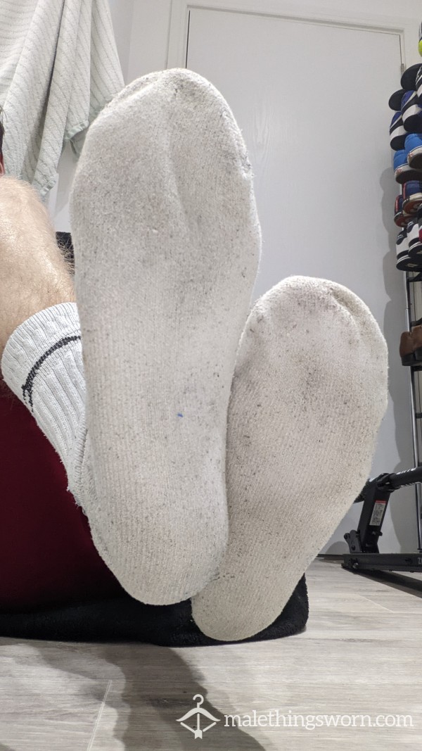 Sweaty & Dirty White Slazenger Socks