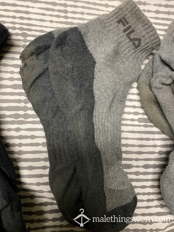 Sweaty Worn Work/gym Socks