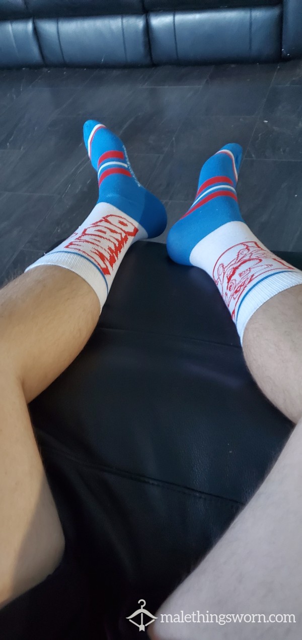 Taking Off Socks