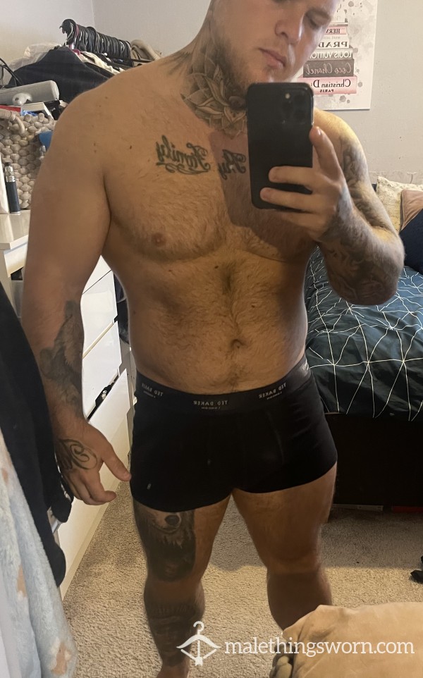 Ted Baker Worn Sweaty Boxers Covered In A Load