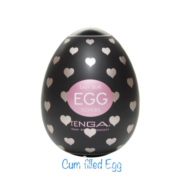 Tenga Egg Full Of Cum