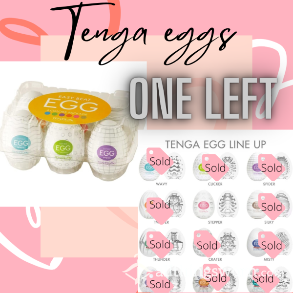 RESTOCKED Tenga Eggs