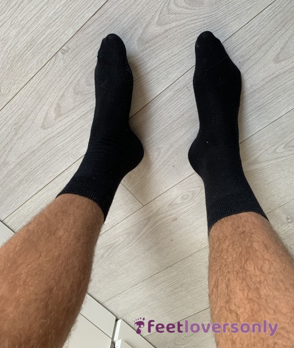 Thin Black Socks