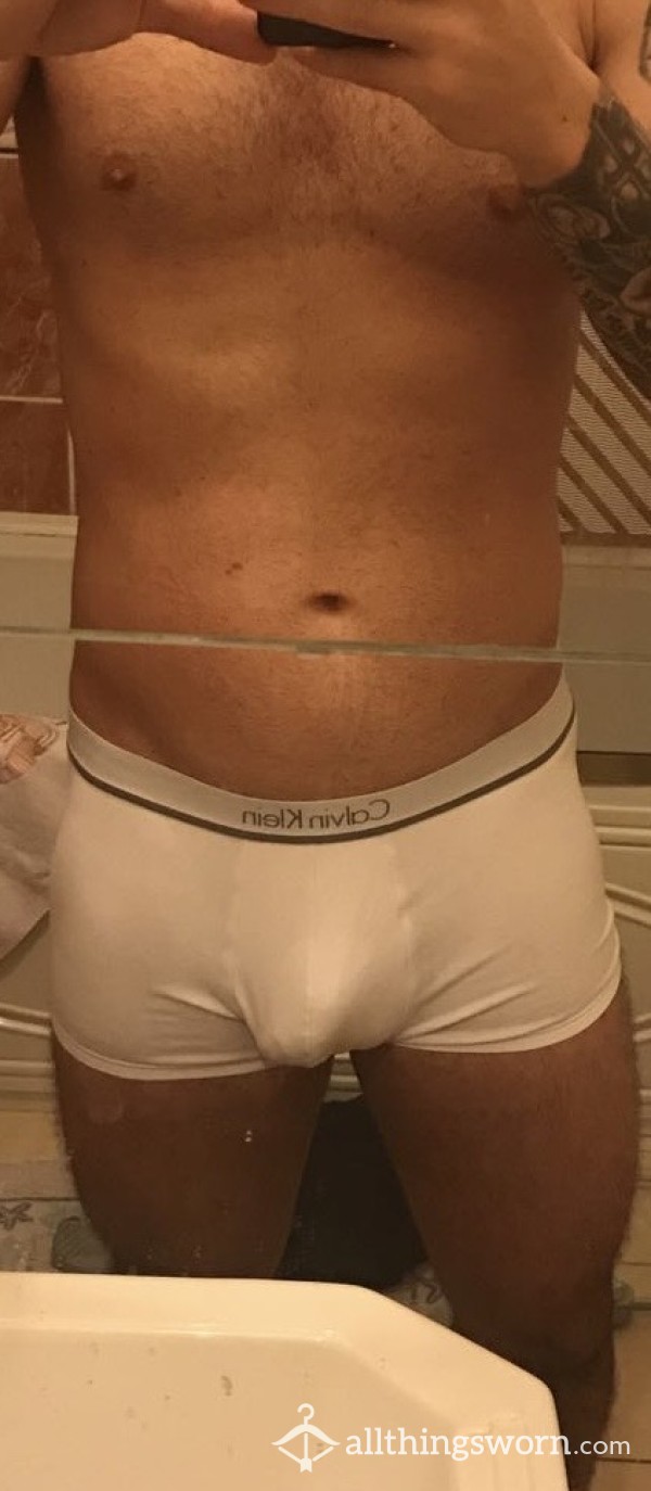 Tight Boxers With A Throbbing Bulge