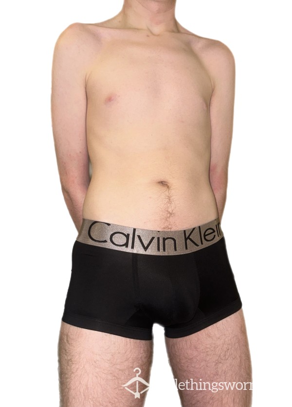 Calvin Klein Black Microfibre Boxers