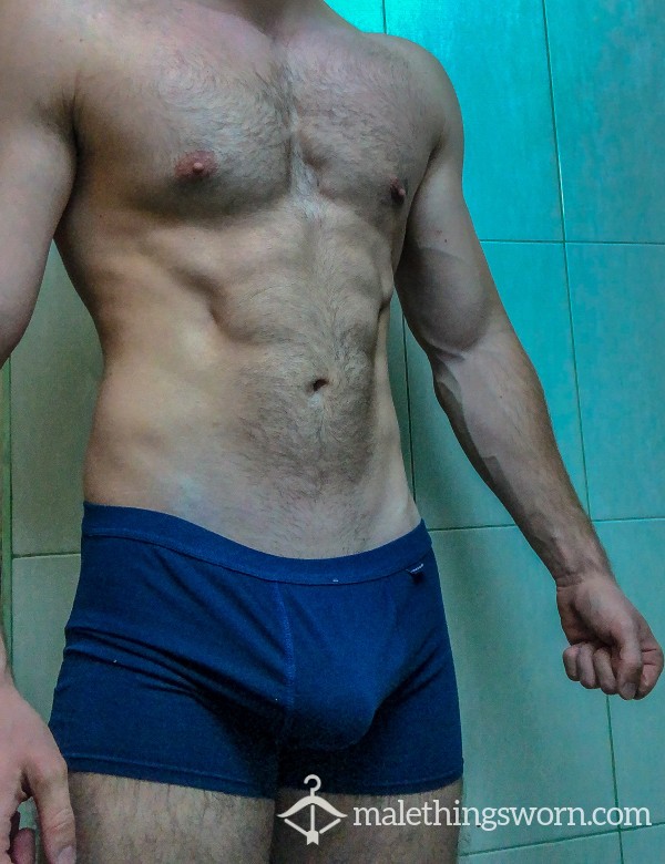 TIGHT Cum Stained Workout Underwear