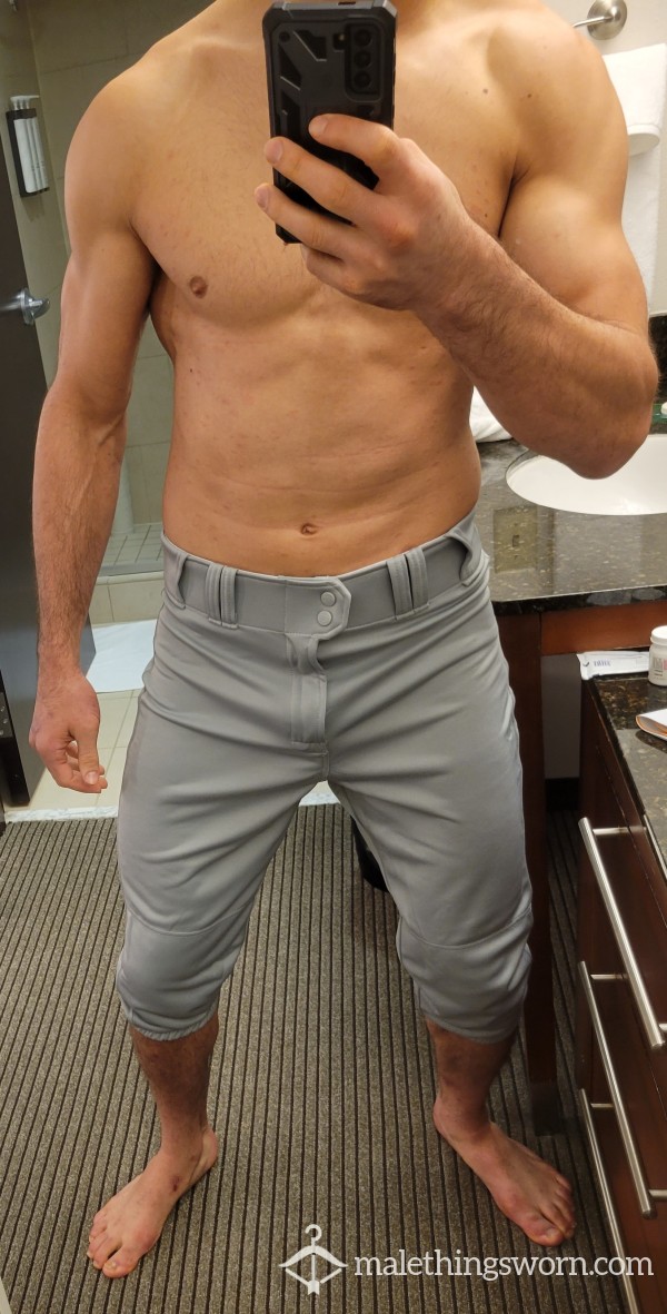 My Tight Grey Baseball Pants, Trained In Hard