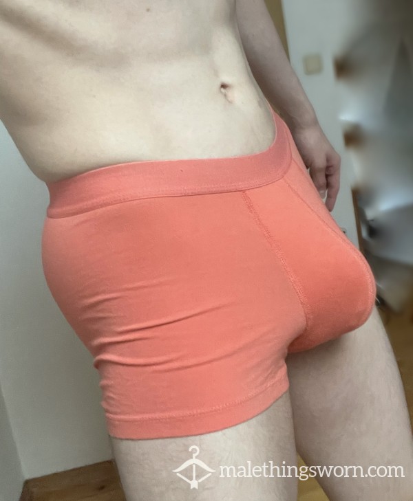 Tight Orange Boxer Briefs