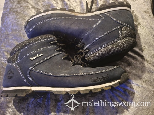 Timberland - Blue Suede Size 11 Uk