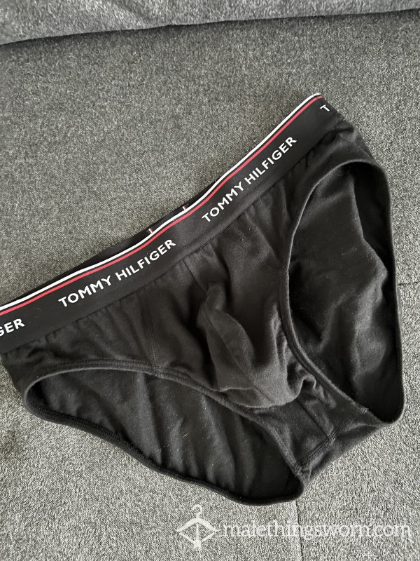 Todays Underwear Mens Tommy Hilfiger Black Briefs