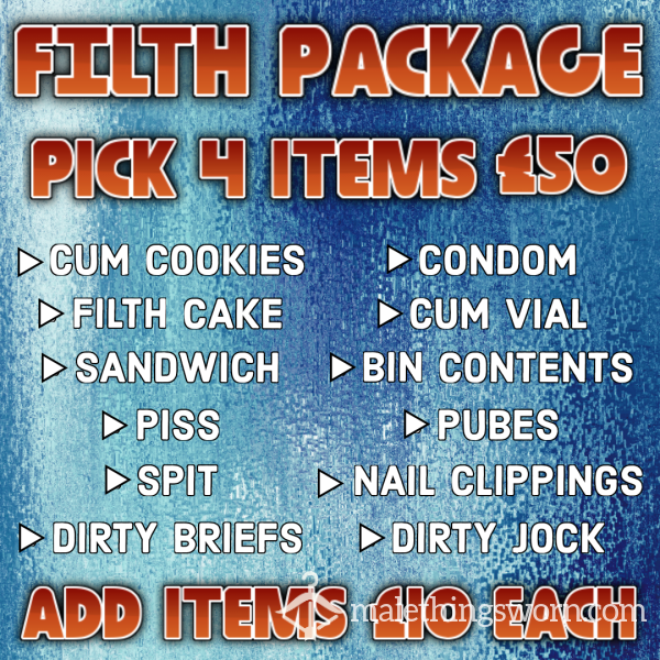 ULTIMATE FILTH PACKAGE