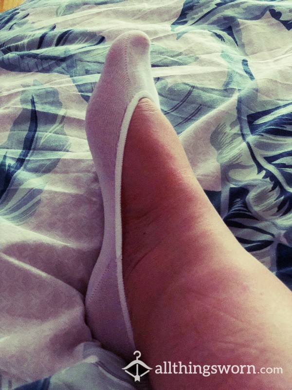 Ultra Low Cut Footsies In White 🧦